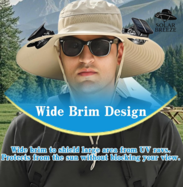 SolarBreeze Wide Brim Hat™