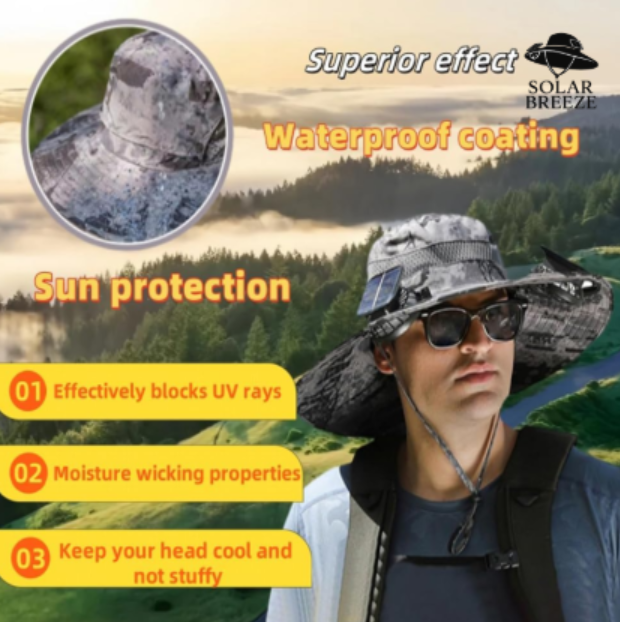 SolarBreeze Wide Brim Hat™